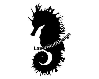 Seahorse SVG File