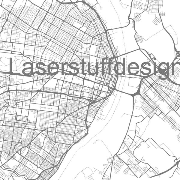 St. Louis City Map (SVG)