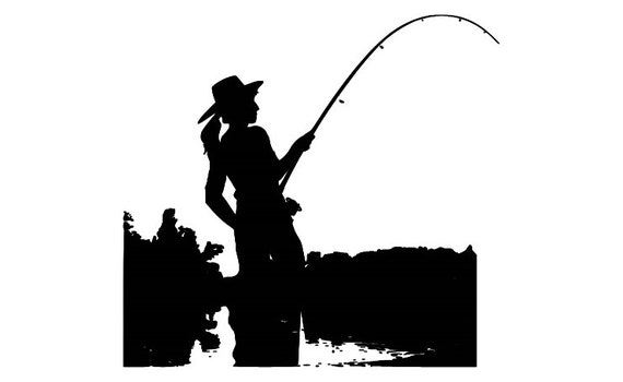 Fisher-woman SVG 