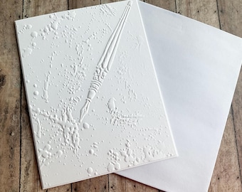 Quill and Ink Pen Embossed Stationery (4)