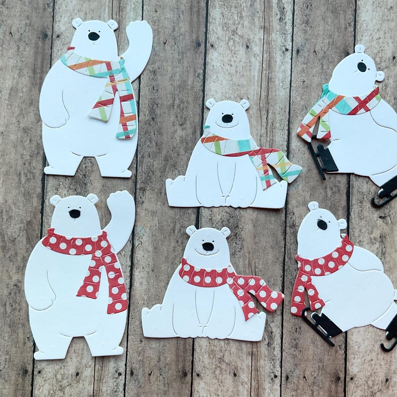 Bear Stamp and Die Set - Etsy