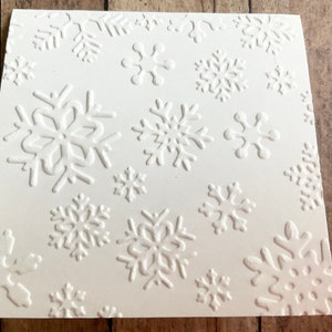 Bulk minikaartjes met sneeuwvlokreliëf, bedankt, tipenveloppen, kleine cadeaus, notitie voor lunchboxen, kerstcadeaukaartjes, kleinigheidjes