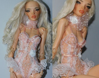 Bodysuit for bjd doll. Msd size. Pasha pasha mini