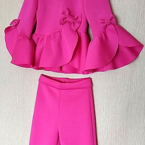 Macacão rosa choque para entrevistas Roupa fúcsia para concurso Macacão de neoprene para meninas Macacão rosa divertido para meninas Macacão de mergulho para concurso personalizado