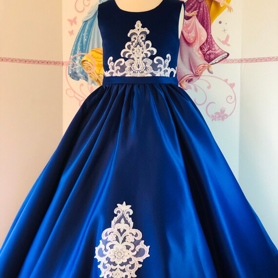 royal blue holiday dress
