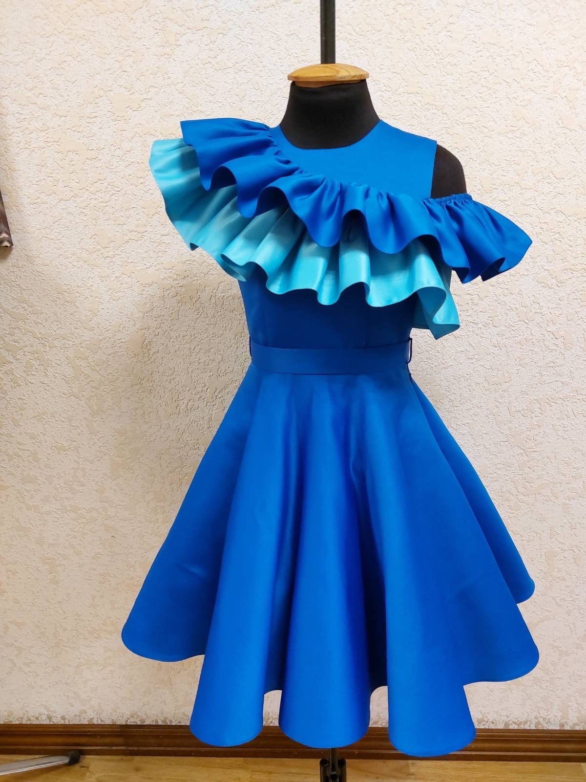 Royal Blue Interview Outfit - Etsy