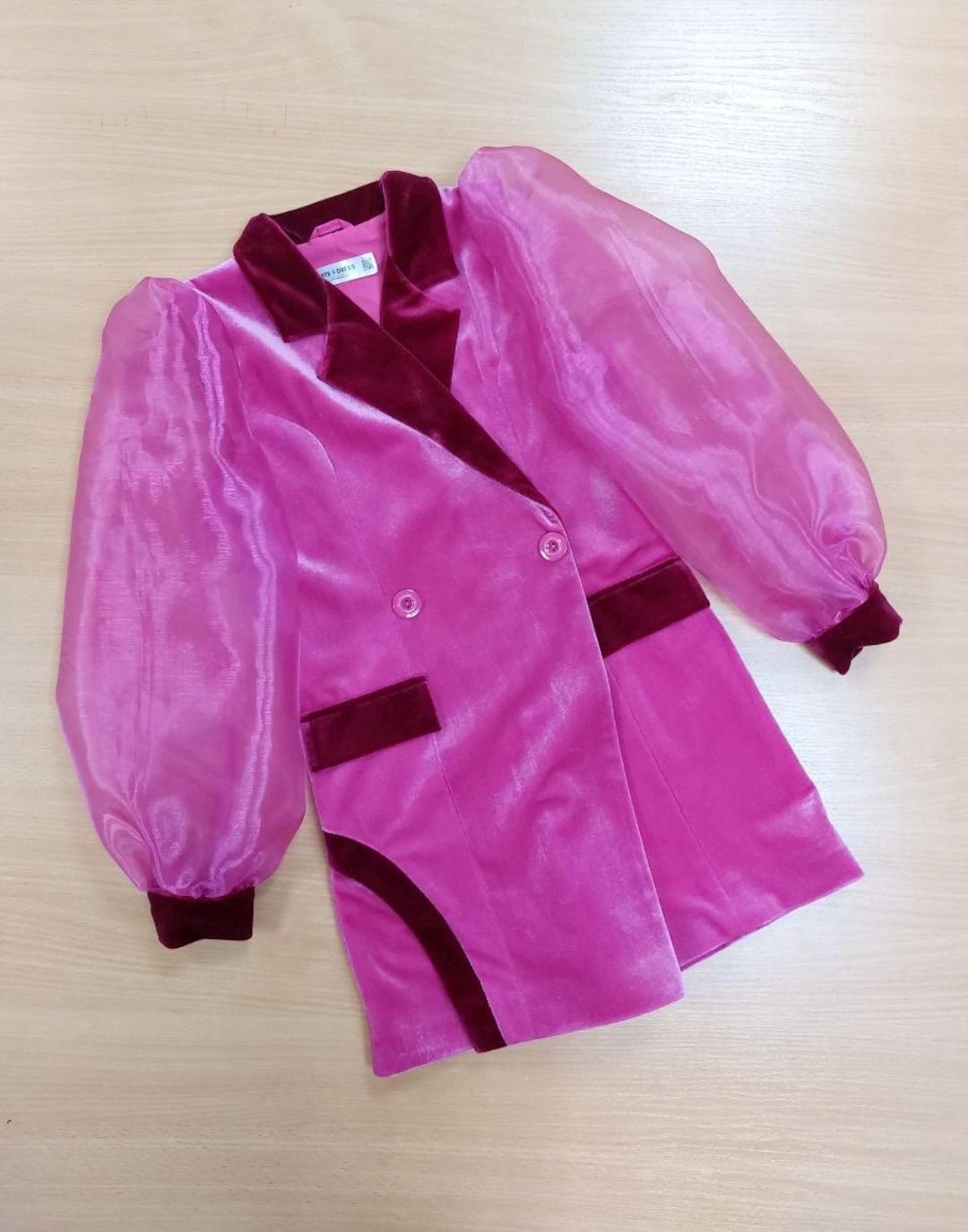 Pink Fancy Athletic Romper main image 1