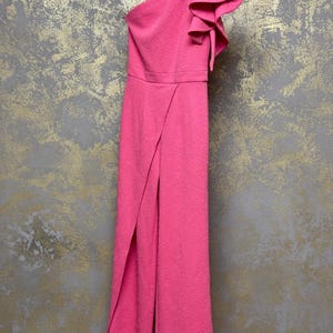 Hot pink interview jumpsuit Pageant fuchsia outfit Girls neoprene jumpsuit Pink fun fashion girls jumpsuit Custom pageant scuba girls romper