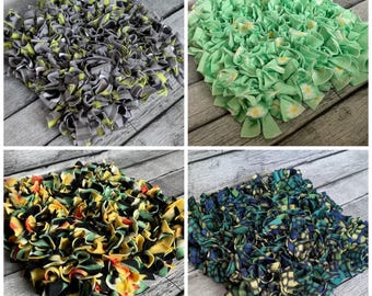 6x6 Dense washable snuffle mat/ pet trainer/ enrichment toy/ reward mat for SMALL or MEDIUM dog/ puppy/ cat/ bunny/ guinea/ sugar glider