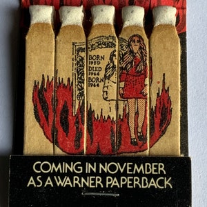 Vintage feature matchbook Audrey Rose The Novel of Reincarnation A warner paperback