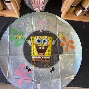 SPONGEBOB SQUARE PANTS Clear Balloon 24&quot;