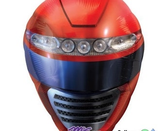 Power Rangers Helmet 18" Mylar Foil Balloon