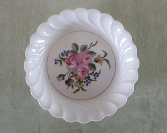 1891 Haviland CFHGDM Yellow Rose Butter Pat Plates