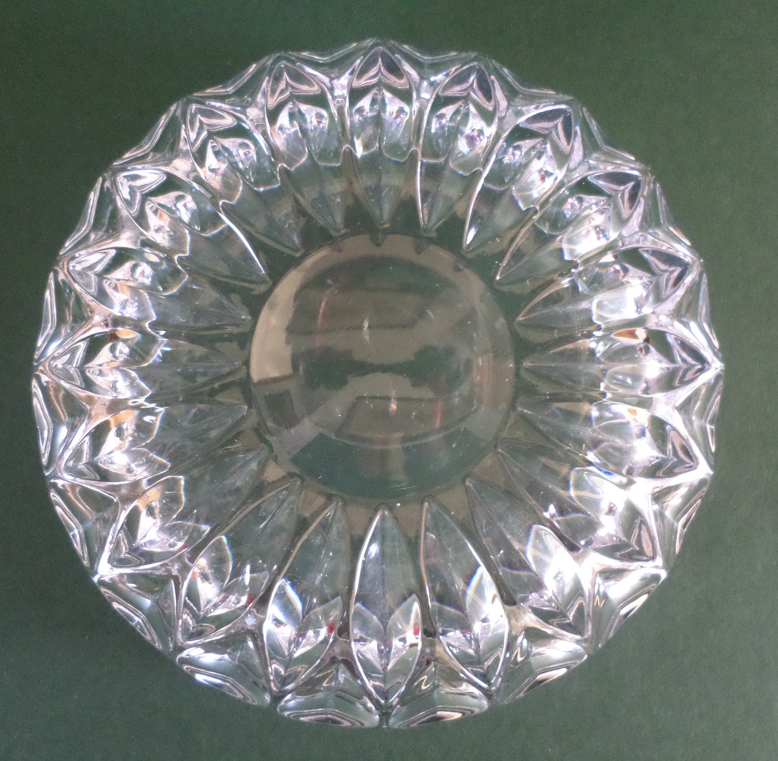 Clear glass potpourri bowl candy dish nut dish Etsy