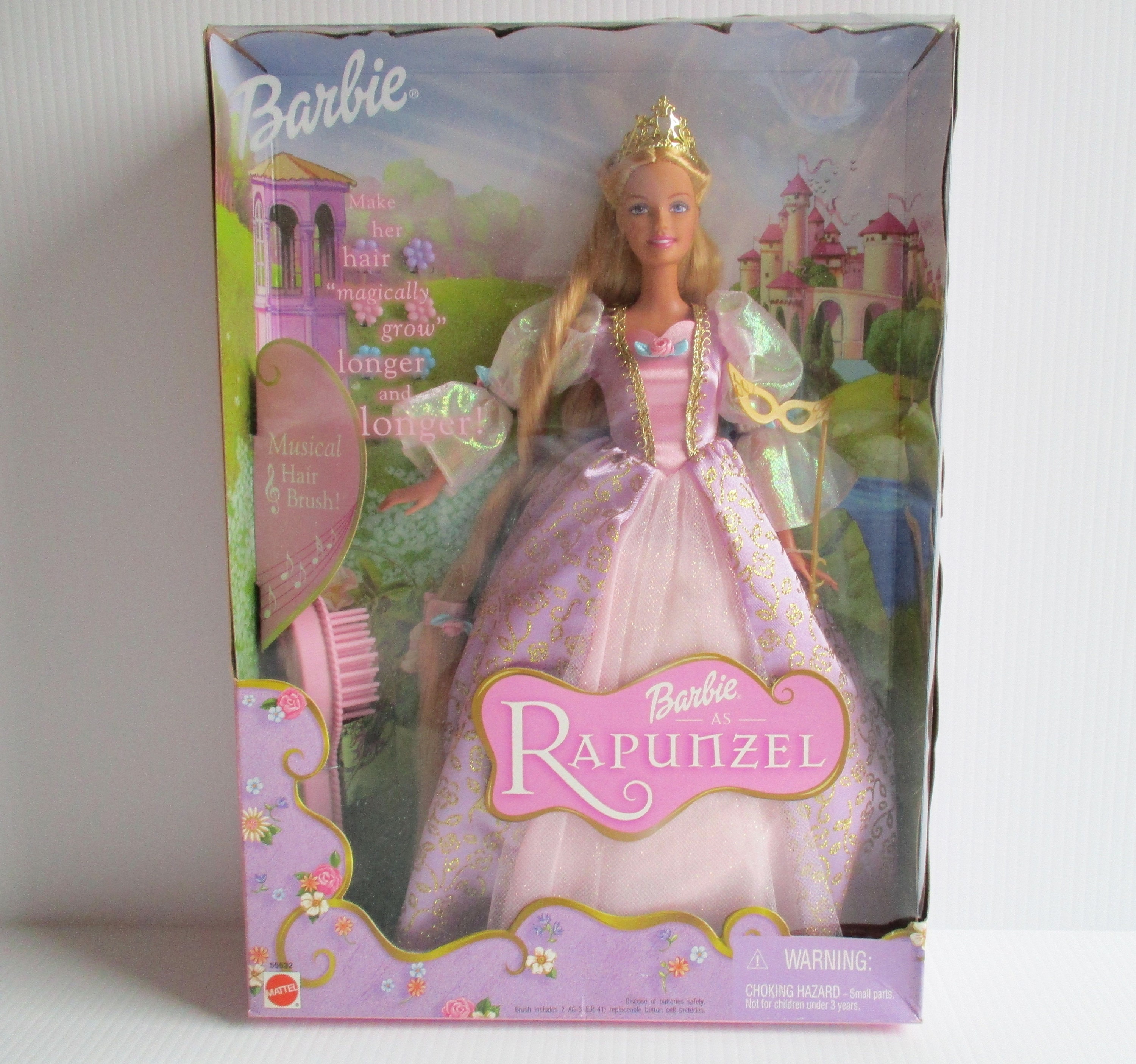 Vintage 2001 Barbie Rapunzel With Musical Hairbrush in Etsy