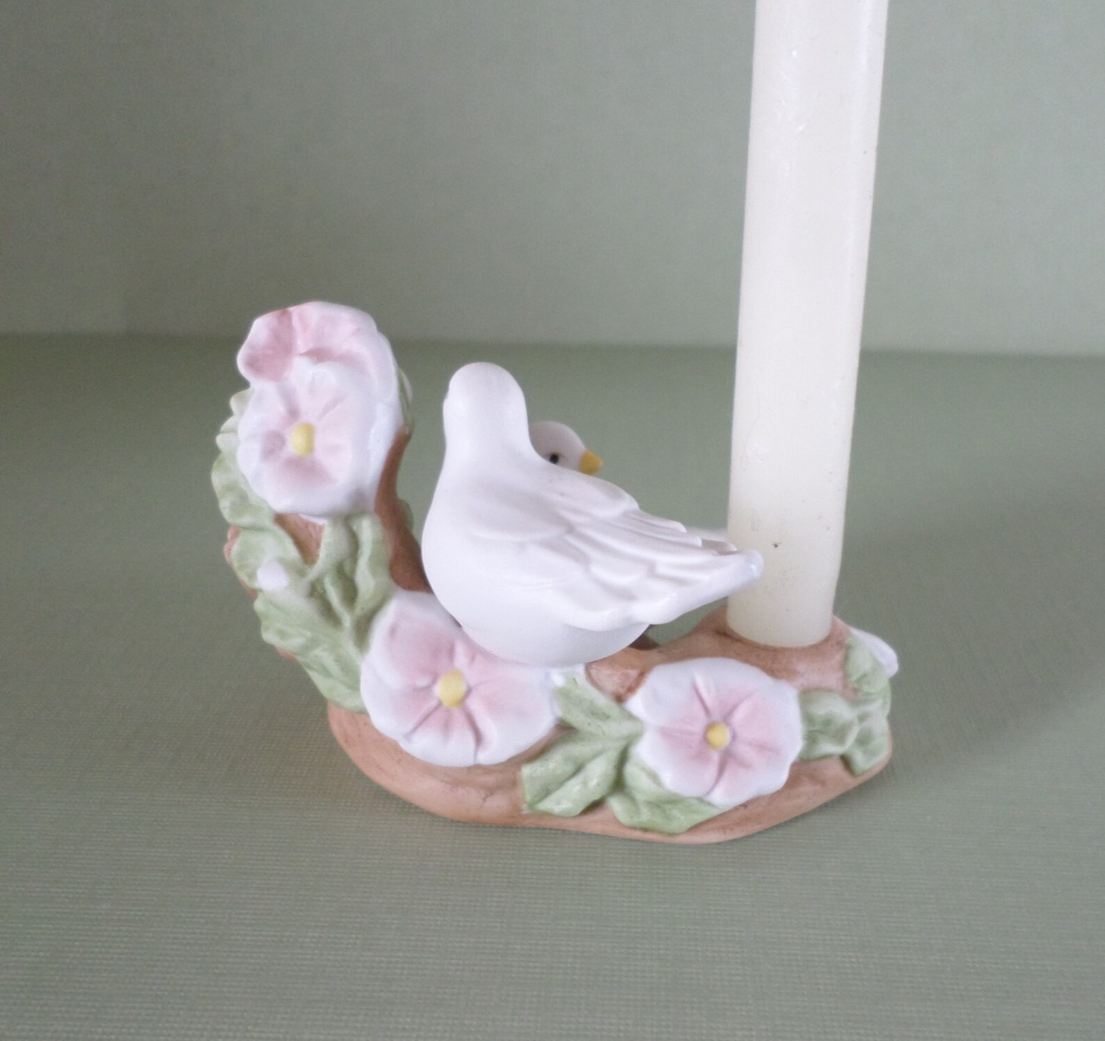 Vintage Avon dove candle holder small candleholder Etsy