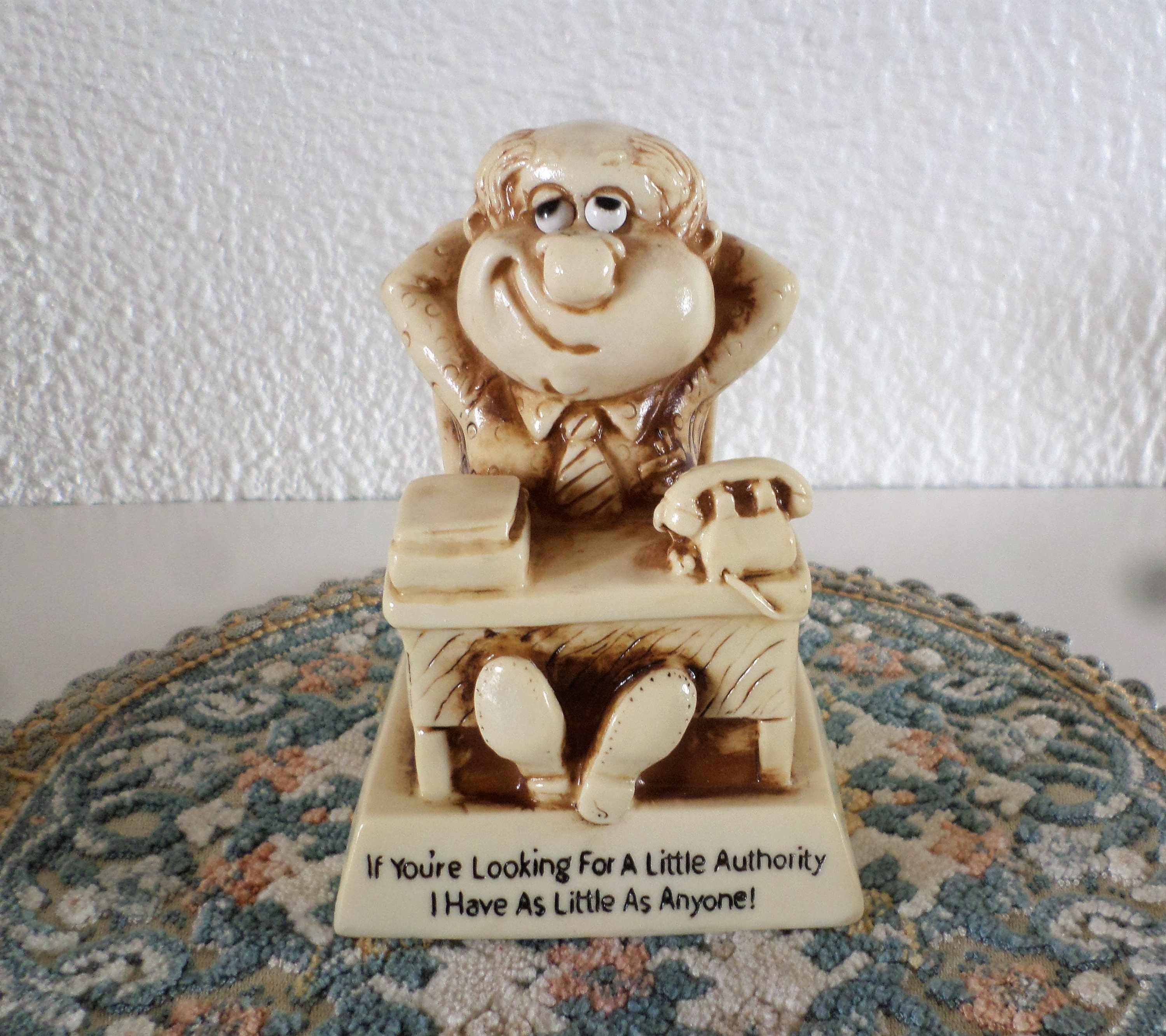 Vintage Humorous desk statue novelty figurine If Your Etsy