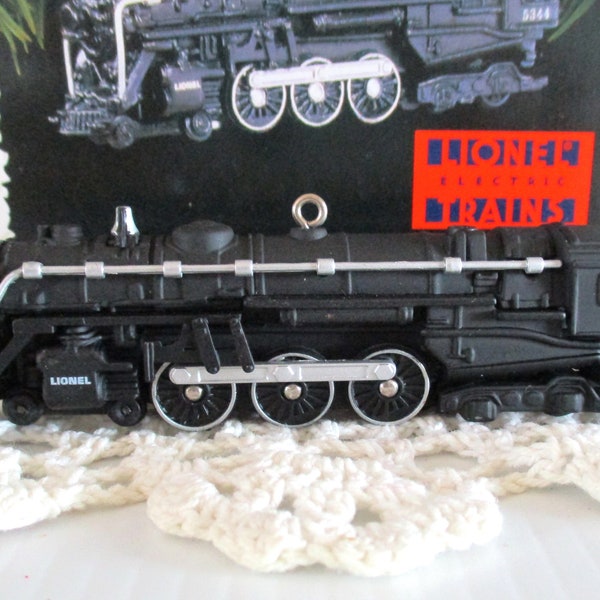 1996 Hallmark Lionel Train Keepsake Ornament, First in Series, Train engine ornament, 700E Hudson steam engine, train Christmas ornament