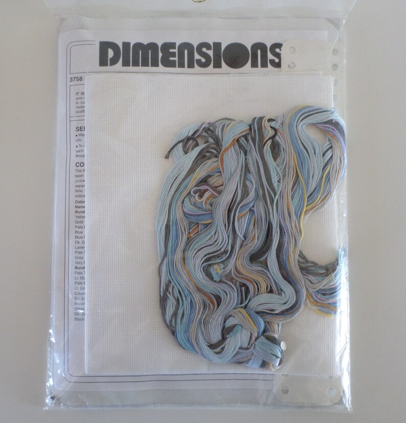 Dimensions North American Beauties animal embroidery needlecraft kit Vintage cross stitch kit