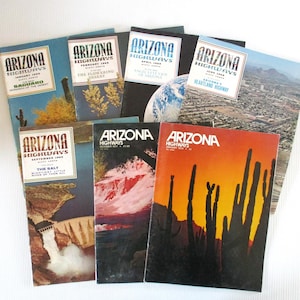 Vintage Arizona Highway Magazine - Etsy