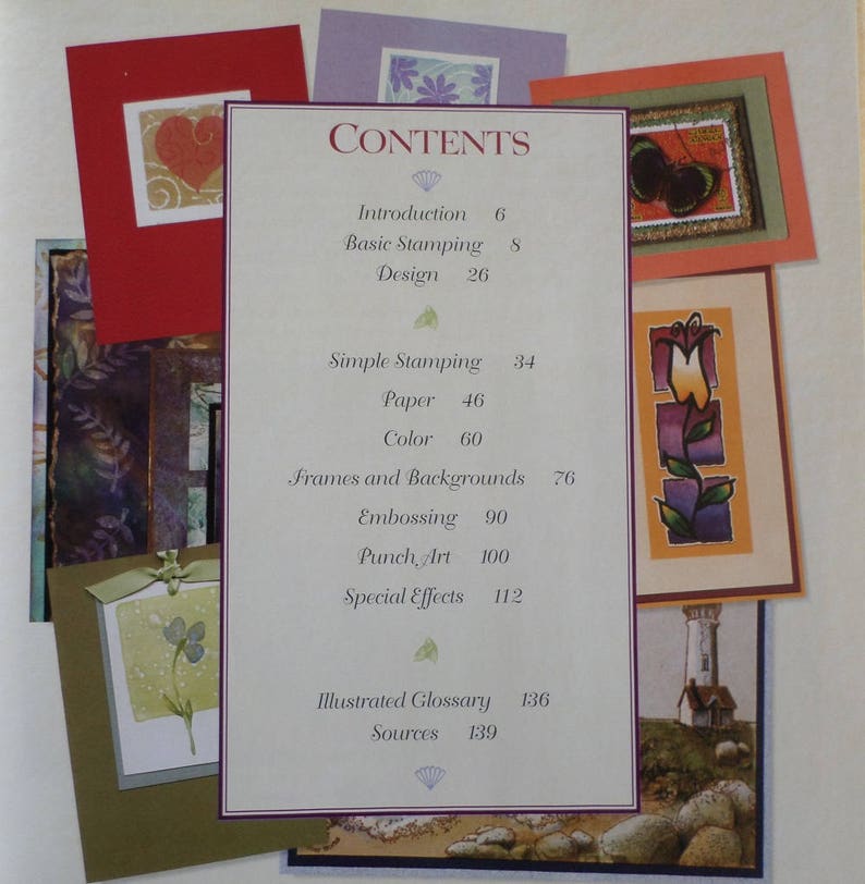 Great Rubber Stamping ideas tips and techniques book Etsy