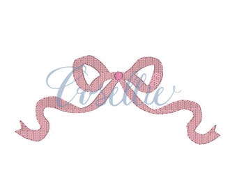 Bow embroidery design, Vintage bow embroidery design, Simple bow embroidery design, Girl bow design, Font frame, Name frame