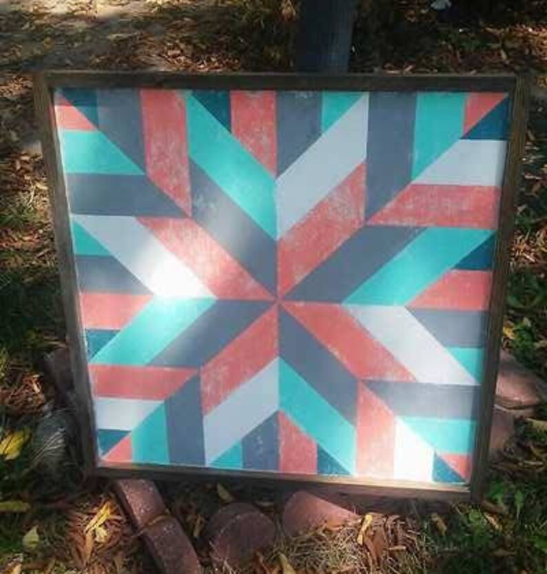 18 Custom HandPainted Barn Quilt Blocks Etsy