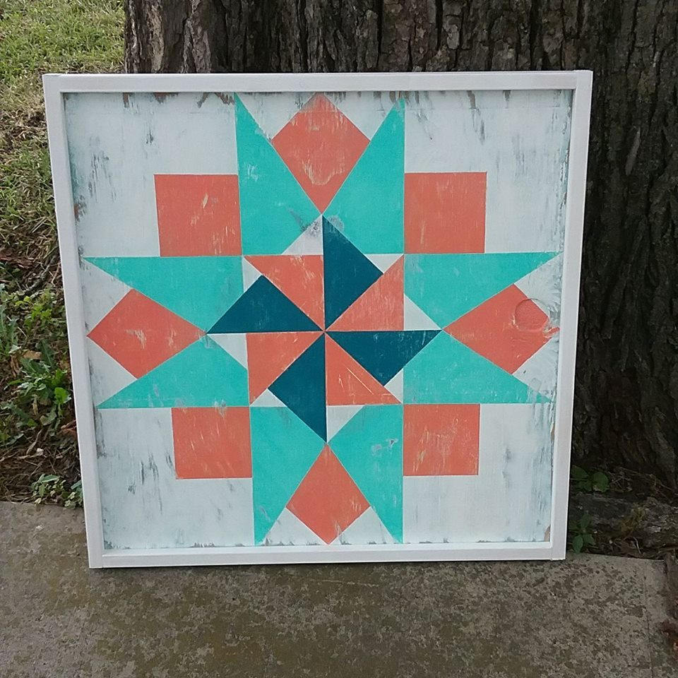 18 Custom HandPainted Barn Quilt Blocks Etsy