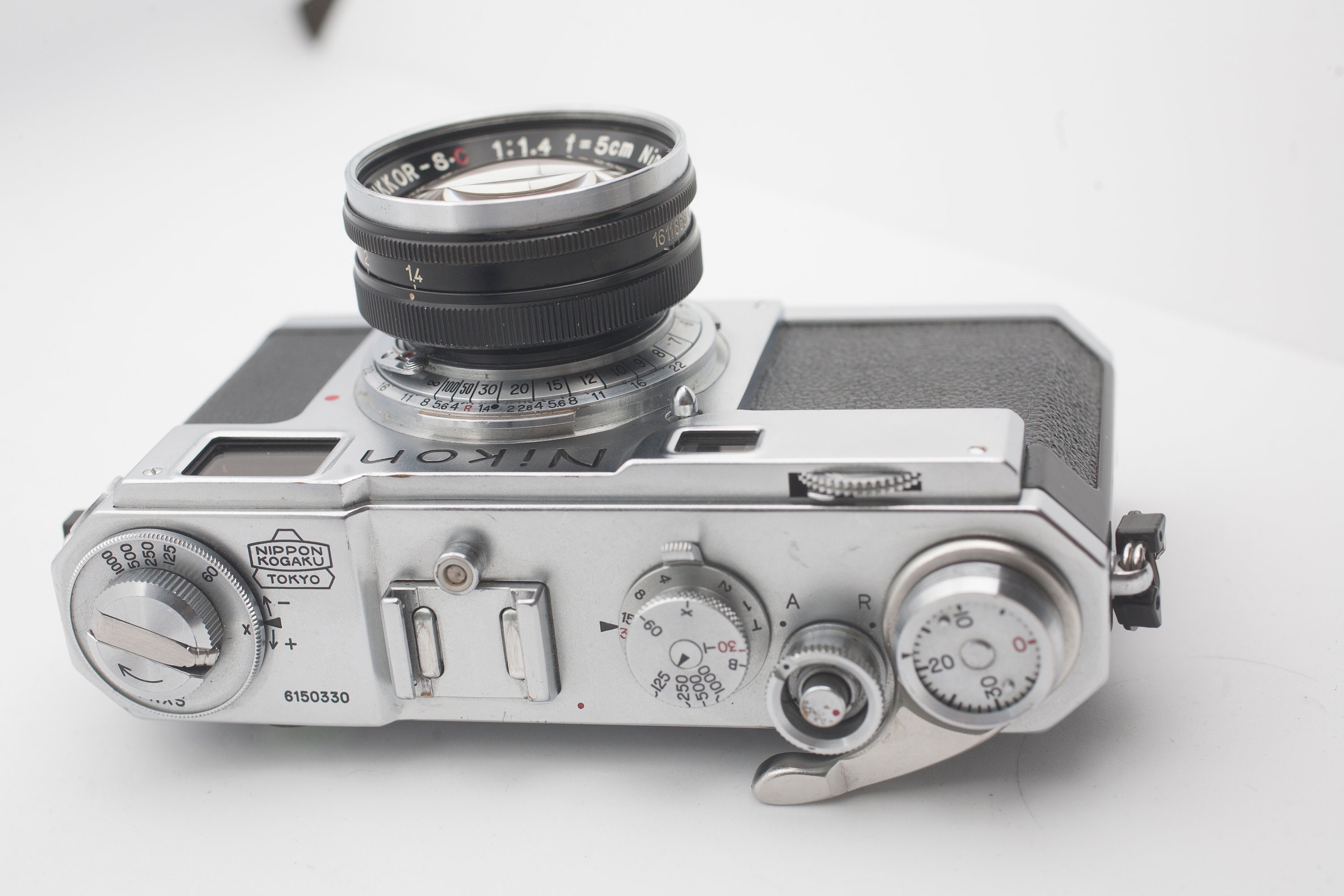 Nikon S2 Rangefinder Film Camera With Nikkor SC 5 Cm F1.4 Lense - Etsy