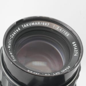 Asahi Takumar Pentax 6x7 SMC 105mm f2.4 lens