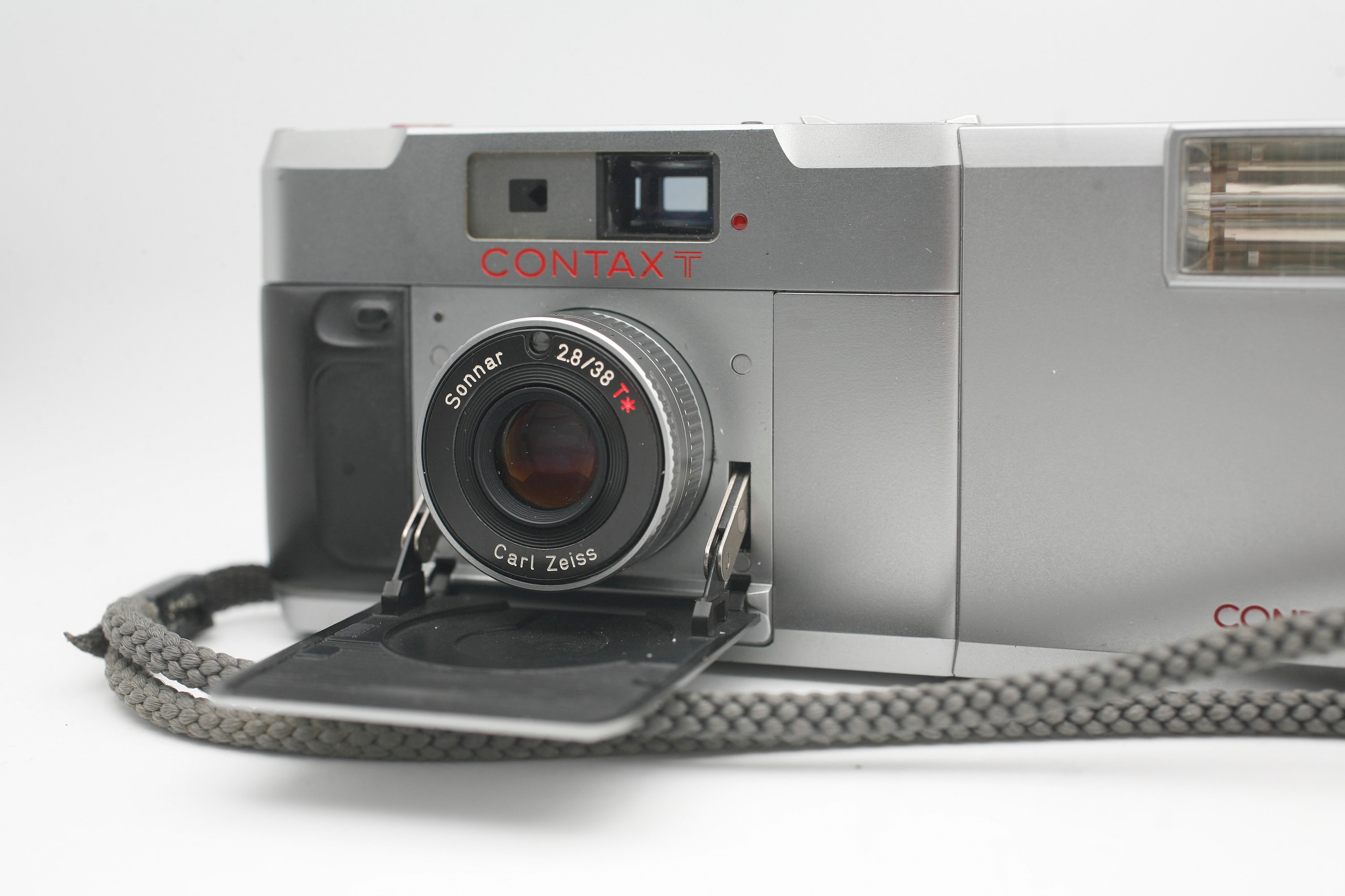 Contax T Point and Shoot Film Camera with Sonnar 38mm f2.8 T14 Etsy