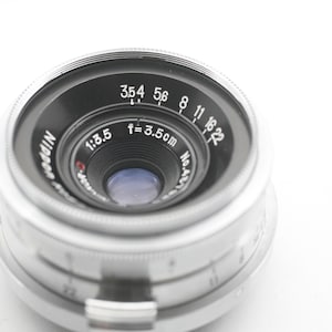 Nikon Wide Angle 3.5cm f/3.5 W-Nikkor-C (Coated) Lens for Nikon Rangefinder
