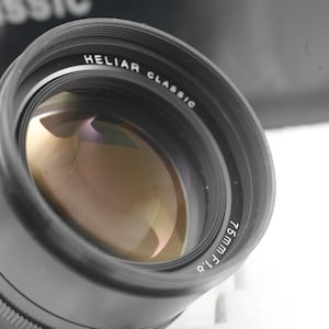 Voigtlander Heliar Classic 75mm f1.8 for Leica M mount