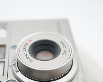 Contax Tix APS 240 Camera Carl Zeiss Sonnar 1:2.8/28mm Lens - Etsy