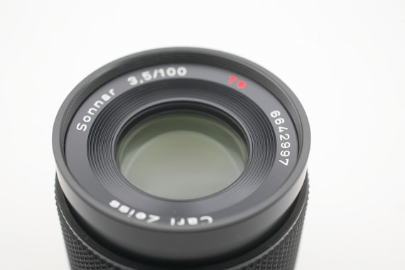 Contax Zeiss Sonnar 100mm F3.5 C/Y Mount - Etsy