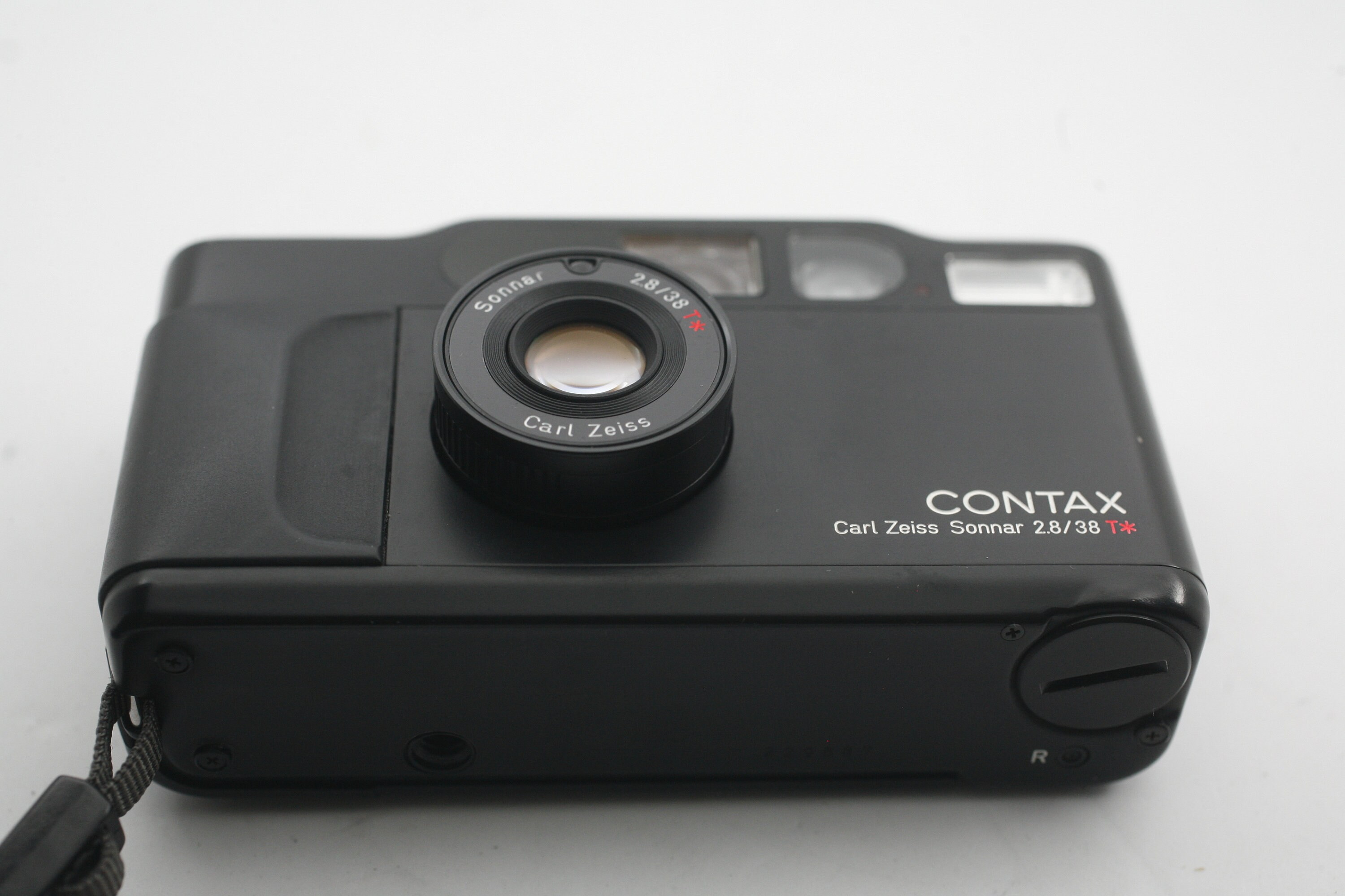 Aparat fotograficzny Contax T2 Point and Shoot Film czarny