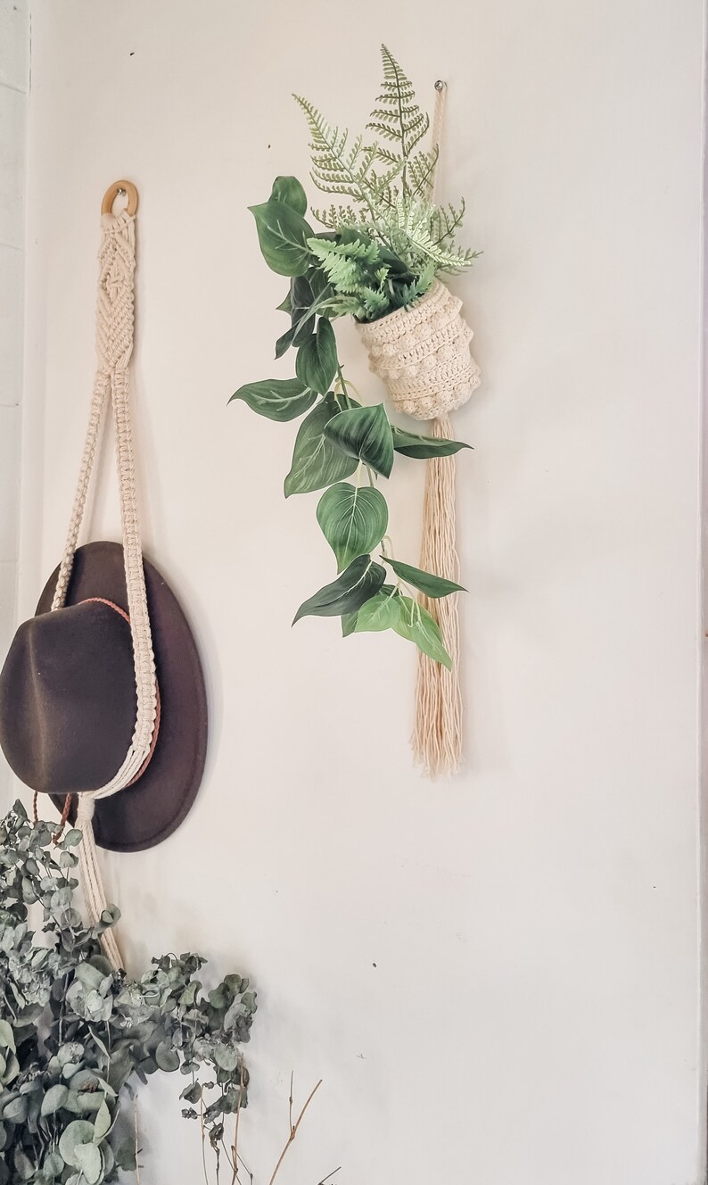 PATTERN// Crochet Plant hanger // Plant Pod // Home Decor image 6