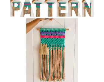 Macrame Weave Pattern // Beginners pattern