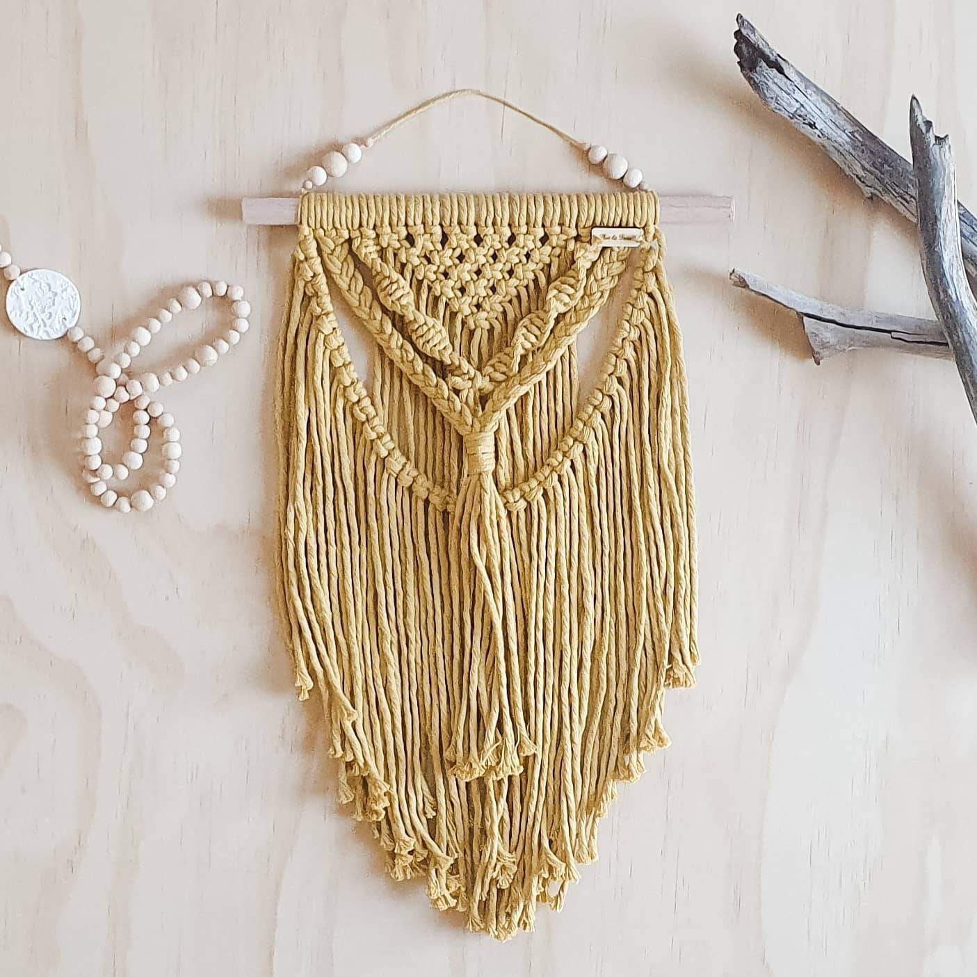DIY Kit // Beginners Macrame Wall Hanging // Macrame // Make - Etsy