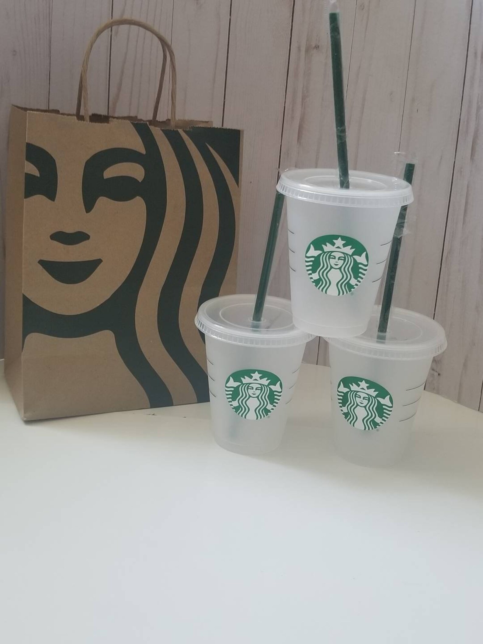 Starbucks Cold Cups Starbucks Grande Cups 16 Oz Reusable Etsy