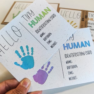 Kaart geboortestatistieken, kaart aandenken babymeisje, wenskaart nieuwe baby, Welcome To The World Card, Day You Were Born, gepersonaliseerde kaart voor babyjongen