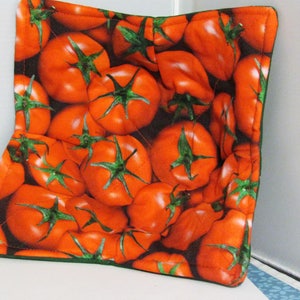 Tomato Pattern Reversible Microwave Bowl Cozy