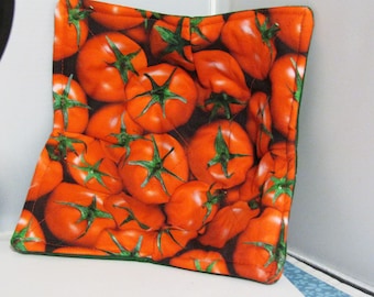 Tomato Pattern Reversible Microwave Bowl Cozy