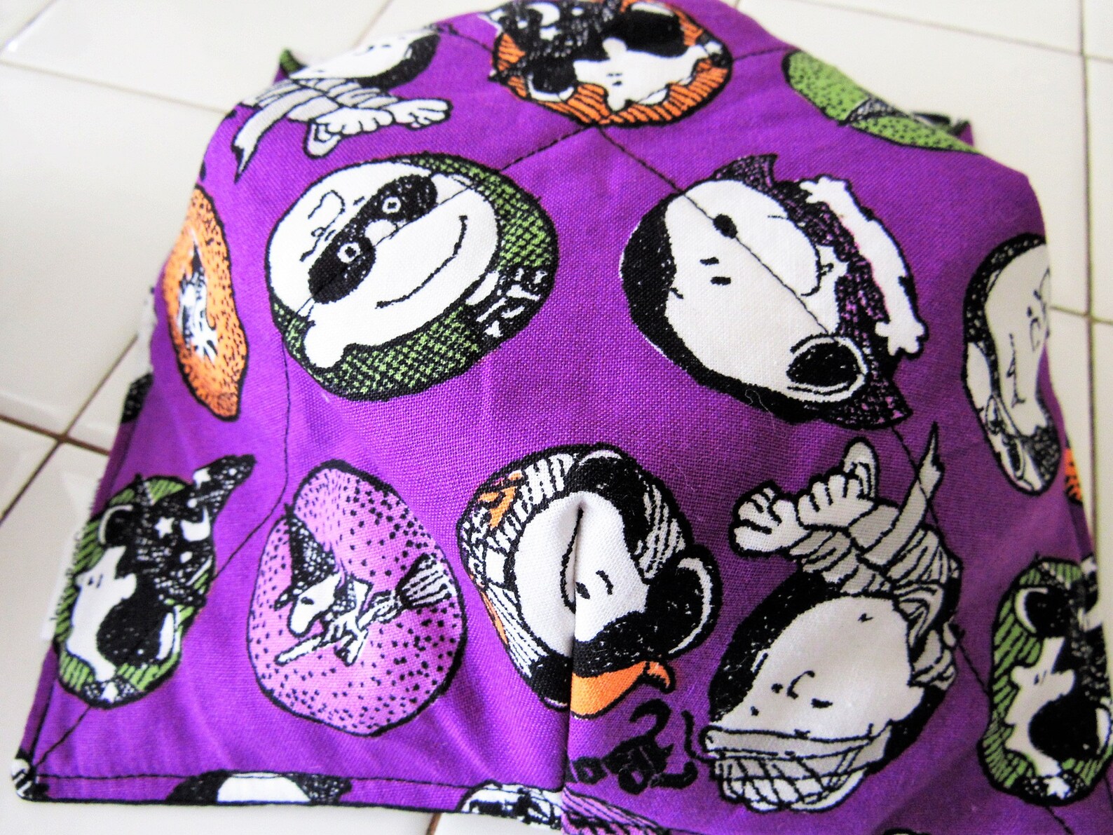The Peanuts in Halloween Circles Microwavable Reversible Bowl Etsy