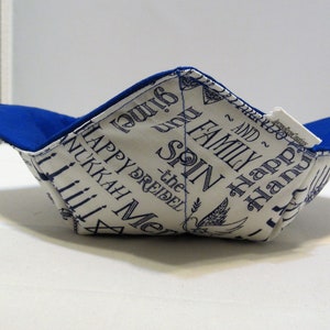 Happy Hanukkah Reversible Microwavable Bowl Cozy