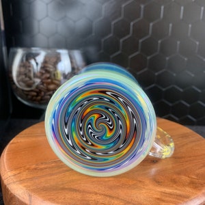 Handcrafted Borosilicate Glass Espresso Cup: Heat Resistant Coffee Gift