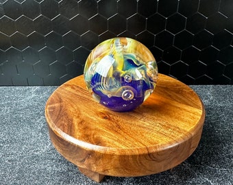 paper weight art glass