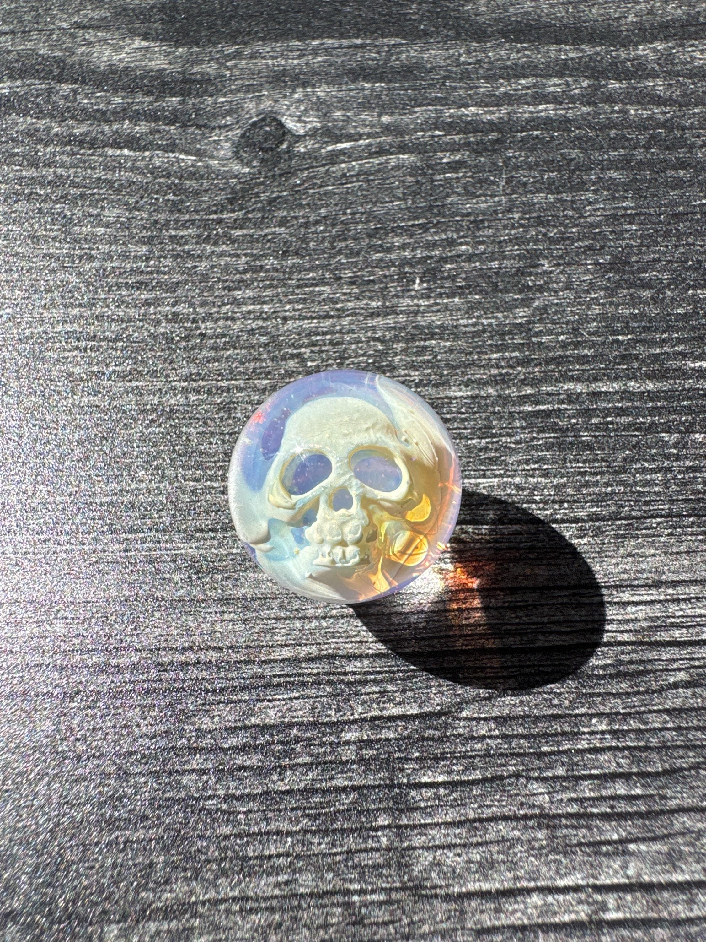 XODAS マ-ブル Marble ボロシリケイトガラス　Bob Skull XODAS マ-ブル Marble ボロシリケイトガラス Bob Skull