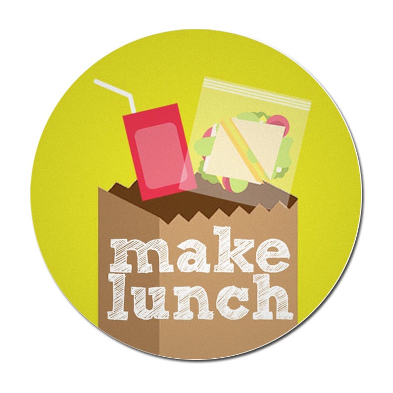 Make Lunch Chore Magnet