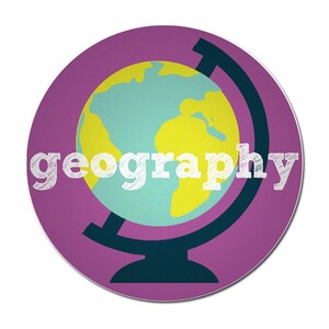 地理学校マグネット